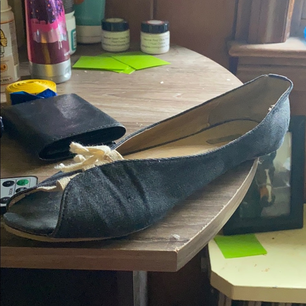 Open Toe Flats